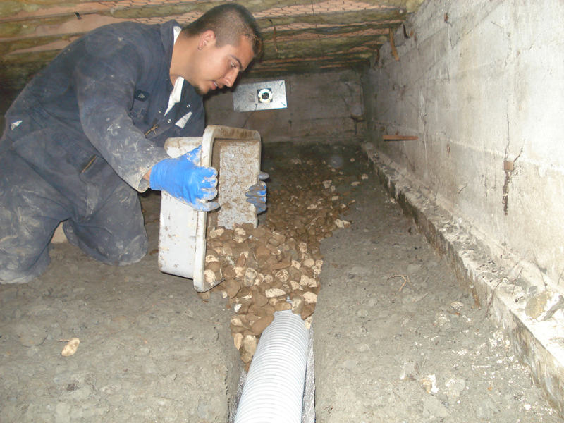 What is a crawl space drain?